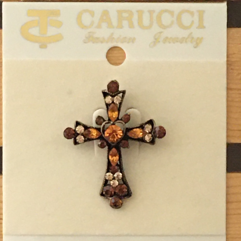 Cross pin/pendant